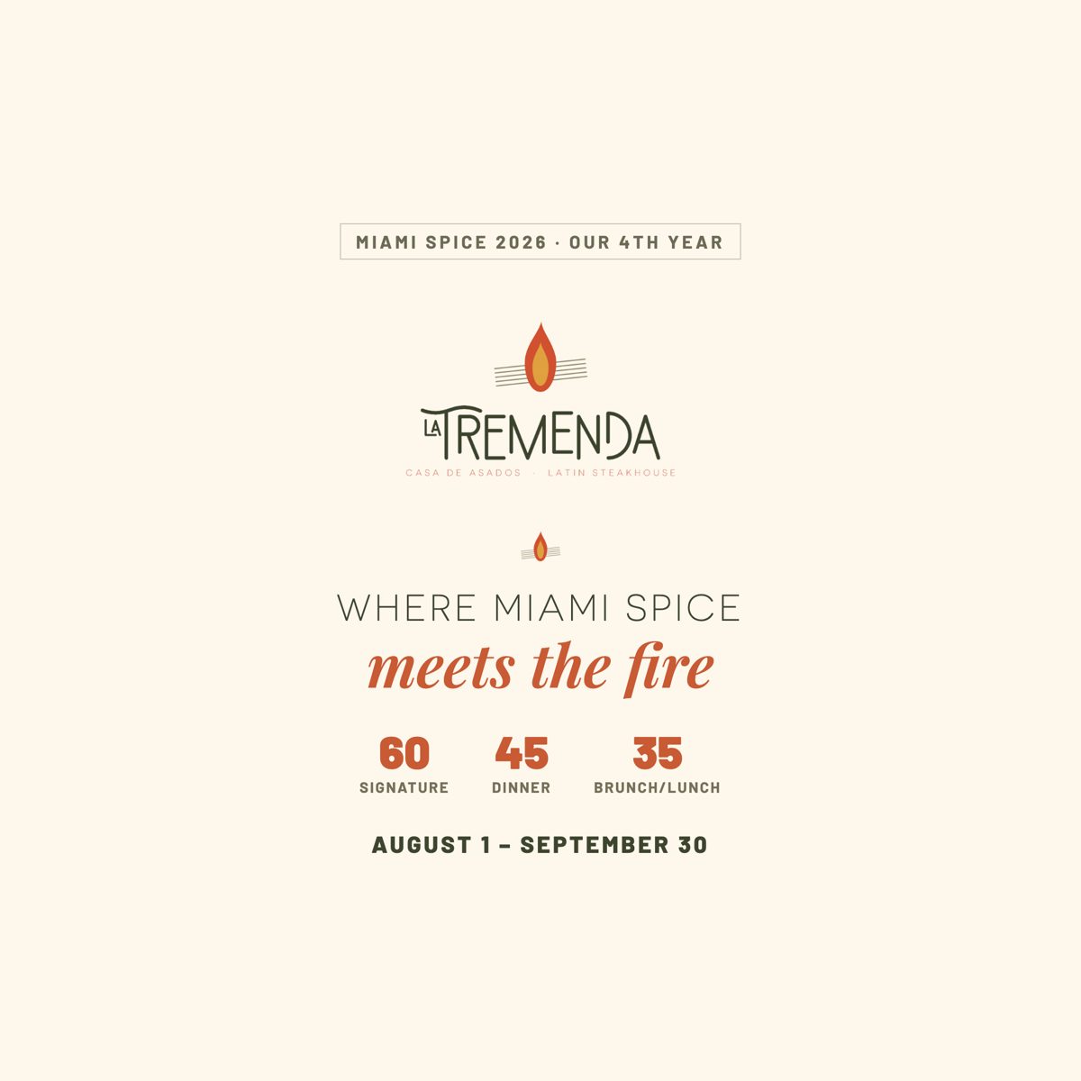 Where Miami Spice Meets the Fire