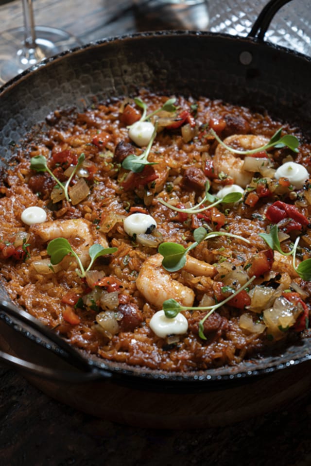 Paella Shrimp & Chistorras Special