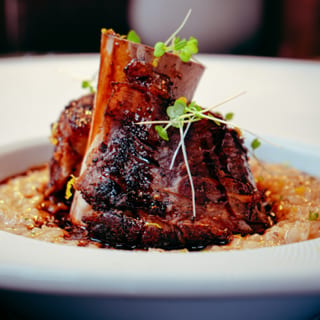 Lamb Rissotto with Mushroom Confit