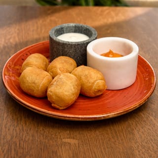 Tequenos with BBQ of Guava